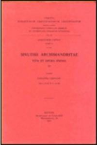 Sinuthii Archimandritae Vita Et Opera Omnia, III. Copt. 2. = Copt. II, 4