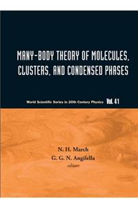 Many-Body Theory of Molecules, Clusters and Condensed Phases