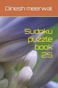 Sudoku puzzle book 25
