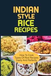 Indian Style Rice Recipes