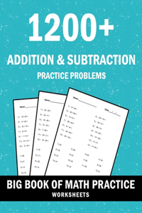 1200+ Double Digit Addition and Subtraction Workbook