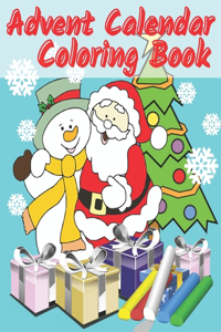 Advent Calendar Coloring Book