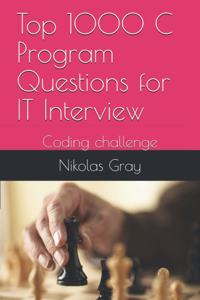Top 1000 C Program Questions for IT Interview