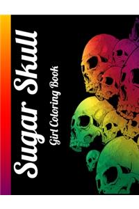 Sugar Skull Girl Coloring Book
