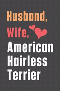 Husband, Wife, American Hairless Terrier