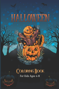 Halloween Coloring Book For Kids
