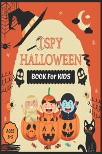 I Spy Halloween Book For Kids Ages 3-5