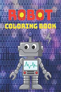 Robot Coloring Book