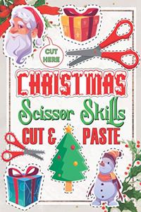 Christmas Scissor Skills Cut and Paste