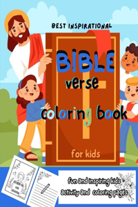 Best Inspirational Bible Verse Coloring Book for Kids