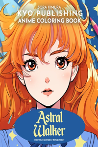 Anime Coloring book Astral walker