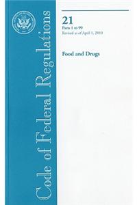 Food and Drugs Parts 1 to 99