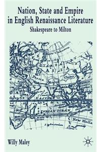 Nation, State and Empire in English Renaissance Literature