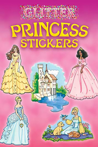 Glitter Princess Stickers