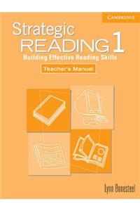 Strategic Reading 1 Teacher's manual
