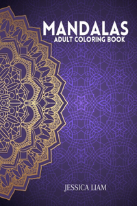 Mandalas coloring book for adult