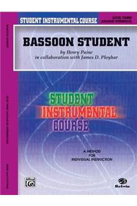 Student Instrumental Course Bassoon Student