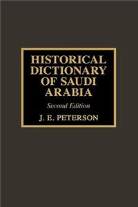 Historical Dictionary of Saudi Arabia