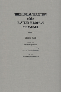 Musical Tradition of the Eastern European Synagogue