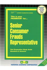 Senior Consumer Frauds Representative
