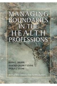 Managing Boundaries in the Health Professions