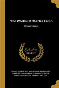 Works Of Charles Lamb