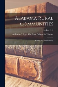 Alabama Rural Communities