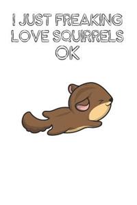 I Just Freaking Love Squirrels Ok