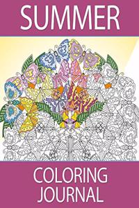 Summer Coloring Journal