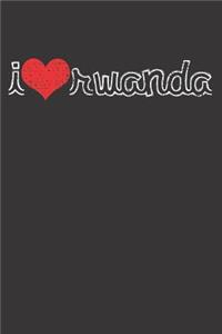 Rwanda Rwandan Country Pride Notebook Journal
