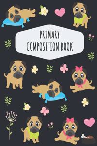 Pug Primary Composition Book