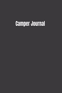 Camper Journal: Roadtrip Log, Camping Memory Diary, and Maintenance Tracker