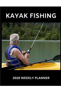 Kayak Fishing 2020 Weekly Planner