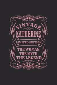 Vintage Katherine Limited Edition the Woman the Myth the Legend