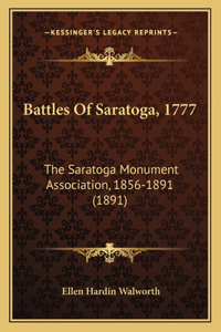 Battles Of Saratoga, 1777