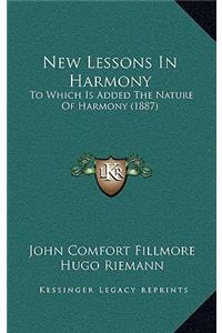 New Lessons In Harmony