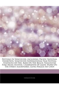 Articles on Festivals in Vancouver, Including