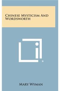 Chinese Mysticism and Wordsworth