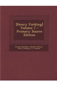 [Henry Fielding] Volume 7