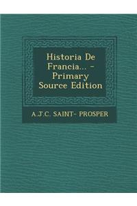 Historia De Francia...