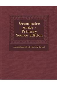 Grammaire Arabe