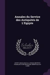 Annales du Service des Antiquités de L'Egypte