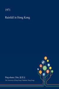 Rainfall in Hong Kong
