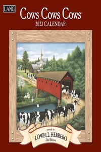 Cows Cows Cows 2023 Wall Calendar