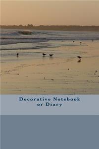 Decorative Notebook or Diary (The Beach)