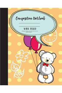 Primary Composition Book - Fairy