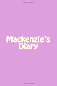 Mackenzie's Diary