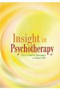 Insight in Psychotherapy