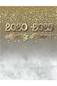2020-2025 Monthly Planner