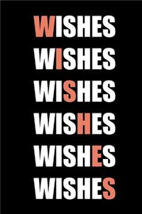 wishes red, Your personal notebook for all cases!
